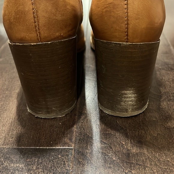 ZARA basic leather booties - Picture 3 of 7